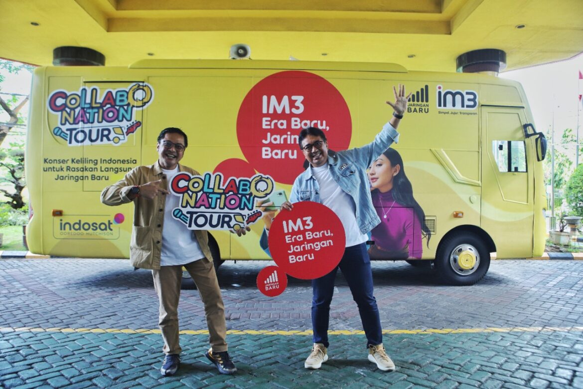 Rasakan Internet Super Kualitas Jaringan Baru Indosat Ooredoo Hutchison Dalam Collabonation Tour 2022