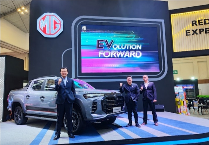 Model double cabin MG Extender Jadi Daya Tarik GIIAS 2022