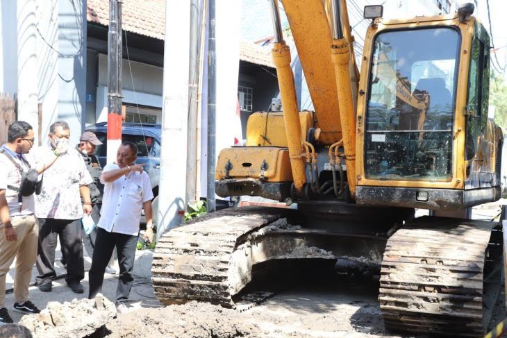 Proyek Infrastruktur di Surabaya Baru Capai 49,5 Persen