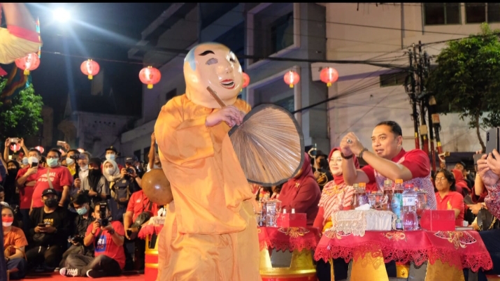 Walikota Eri Cahyadi Berharap Kawasan Pecinan Kembang Jepun Jadi Ikon Wisata Surabaya