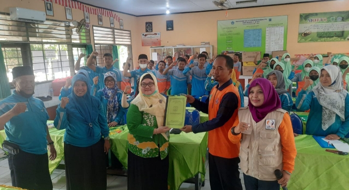 BPBD Kabupaten Pasuruan Dukung Pembentukan SPAB SMPN 1 Grati