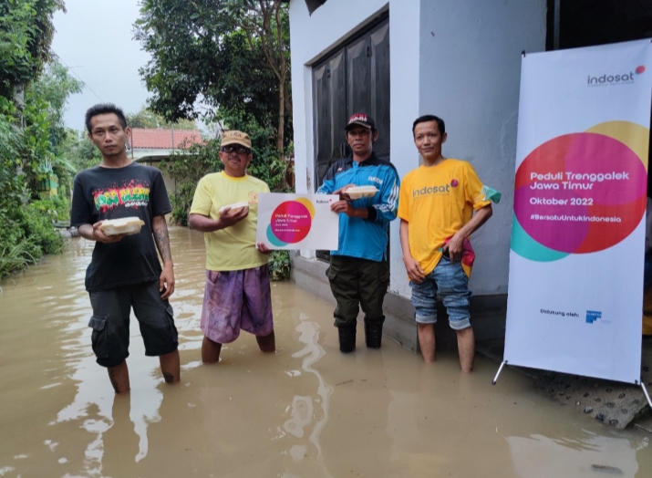 IOH Beri Bantuan Kemanusiaan Korban Banjir dan Longsor di Trenggalek