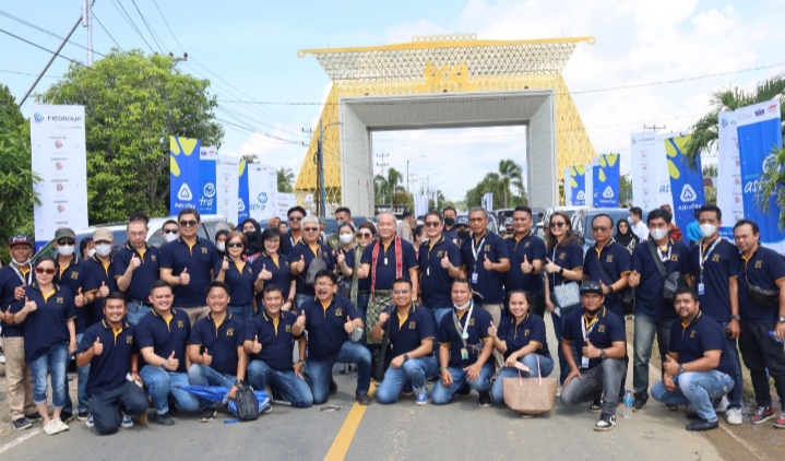 Astra Financial Bantu Pembangunan Pintu Gerbang di Singkawang