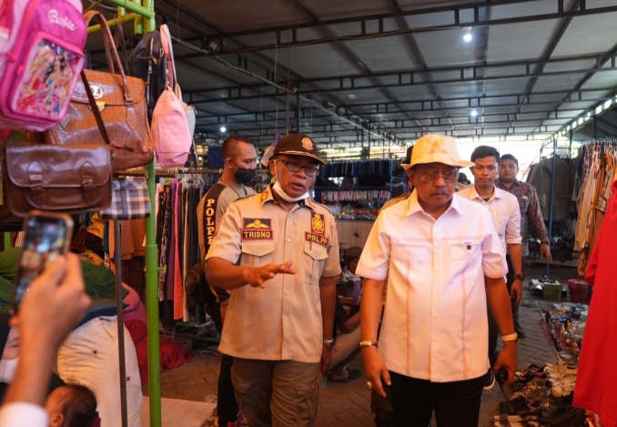 Wakil Walikota Armuji Minta Dinkopdag Lakukan Langkah Ramaikan Pasar Gembong Asih