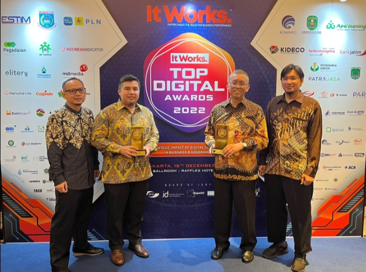 Lintasarta Raih Dua Penghargaan di Ajang TOP Digital Awards 2022