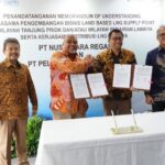 Nusantara Regas dan Pelindo Energi Logistik Teken MOU Pengembangan Bisnis Land Bases LNG Supply Point di Wilayah Tanjung Priok