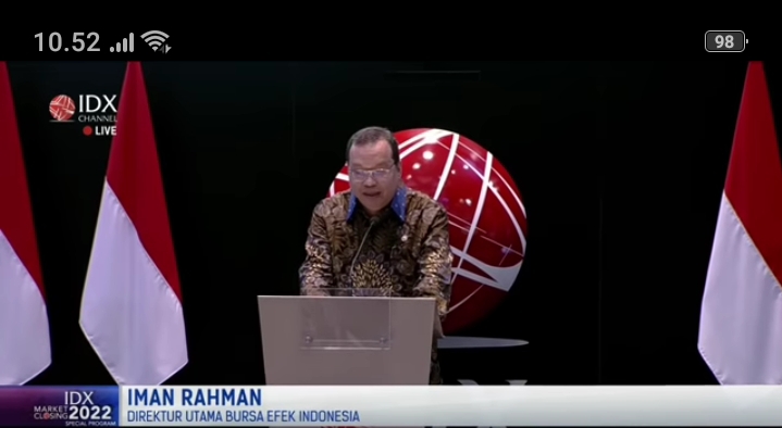 Signal Bagus Ekonomi Indonesia, Penghujung Tahun 2022 Pasar Bursa Ditutup Positif