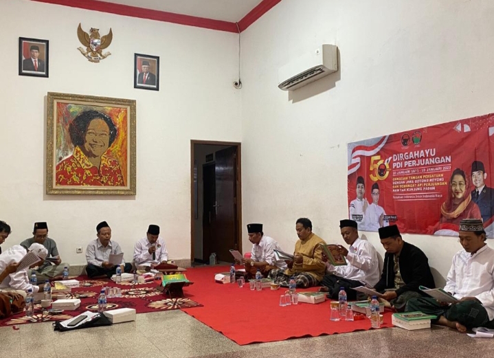 HUT PDIP ke 50, Bamusi Surabaya Gelar Khotmil Quran