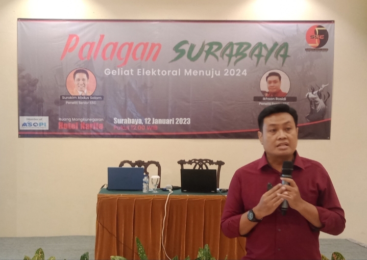 SSC: Masyarakat Surabaya Puas dengan Kinerja Presiden Jokowi