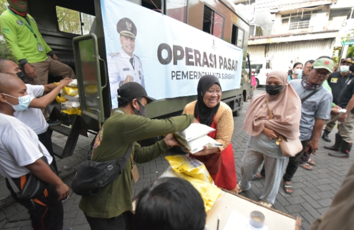 Harga Beras Melambung, Pemkot Surabaya Gelar Operasi Pasar