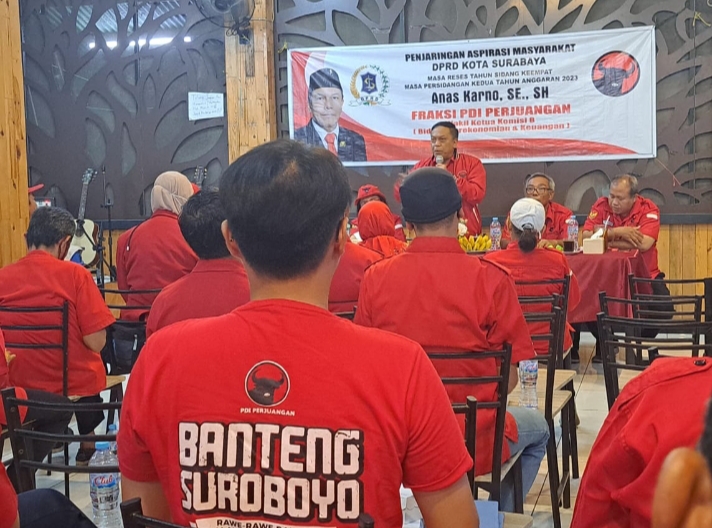 Anas Karno Gelorakan Kader PDIP Surabaya Untuk Menang Mutlak di Pemilu 2024