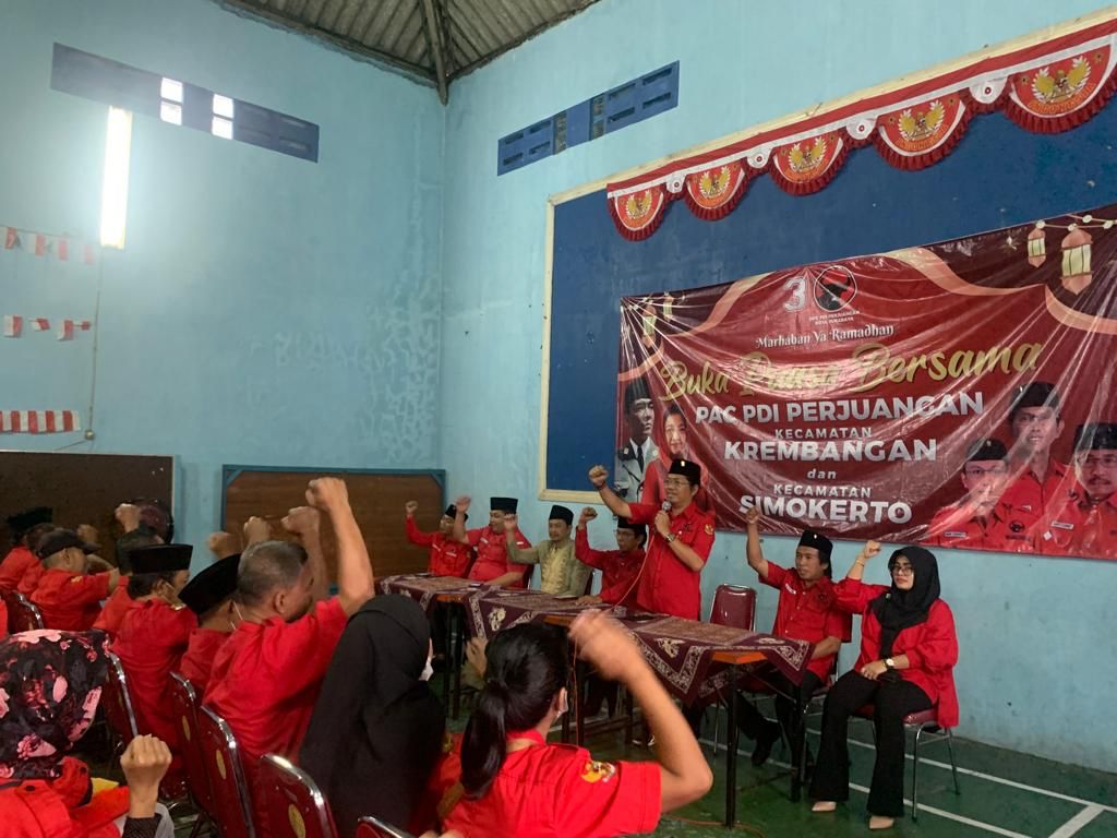 Bukber Kader Banteng Krembangan dan Simokerto, Melekat Bersama Masyarakat