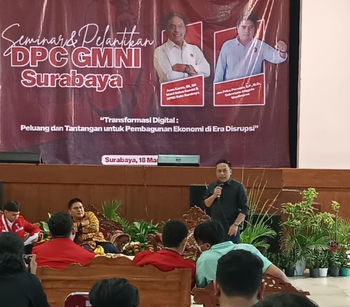 Legislator PDIP Surabaya ini Dorong Mahasiswa Beri Pendampingan UMKM Berbasis Teknologi 