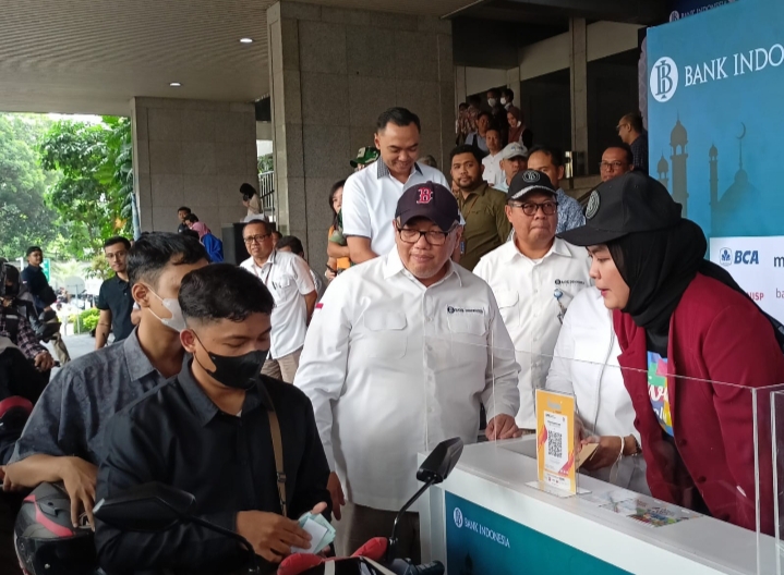 Jelang Lebaran, BI Buka Layanan Drive Thru Penukaran Uang Baru