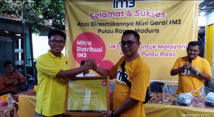 IM3 Buka Mini Gerai di Ujung Timur Madura