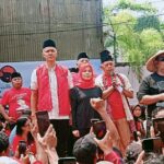 Ganjar Pranowo Disambut Antusias Kader Banteng Surabaya