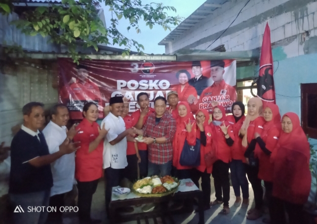 Berdiri Posko Ganjar Presiden 2024 di Panjang Jiwo