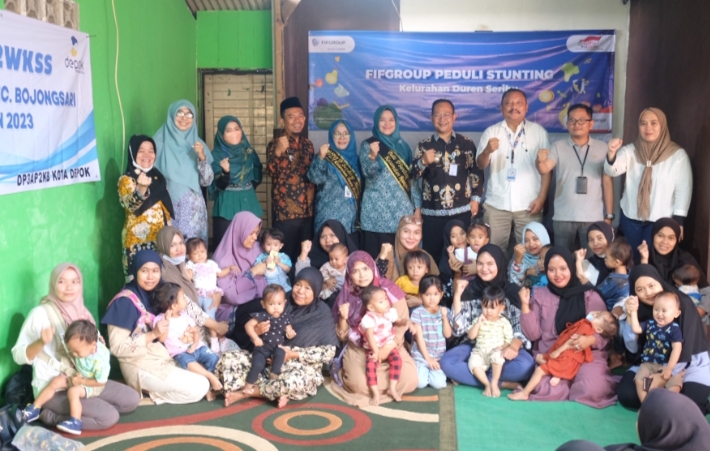 FIFGROUP Gelar Kegiatan Peduli Stunting di Depok Jabar