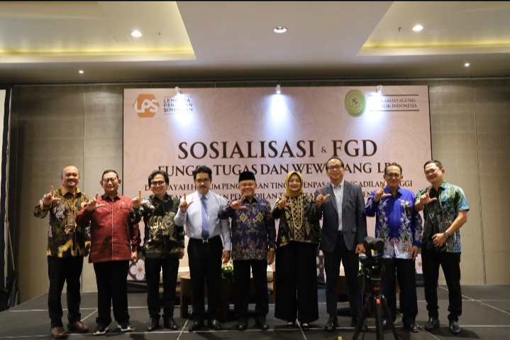 LPS Gelar Sosialisasi dan FGD Dengan Mahkamah Agung Terkait UU P2SK