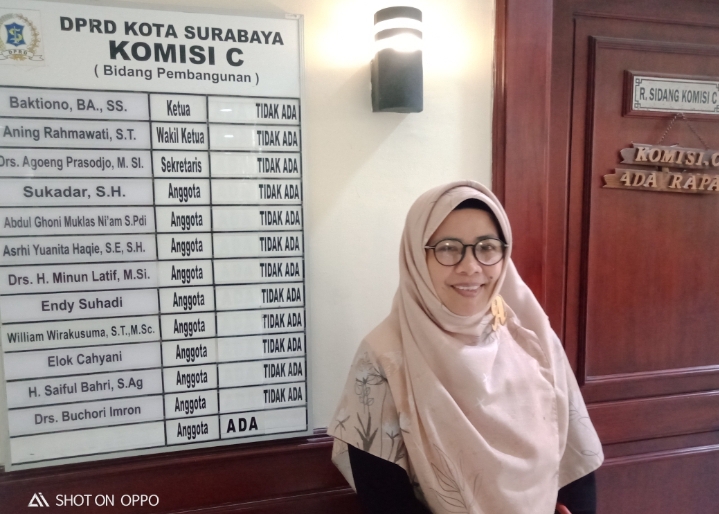 Komisi C: Perbaikan Jalan di Surabaya Hanya Tambal Sulam