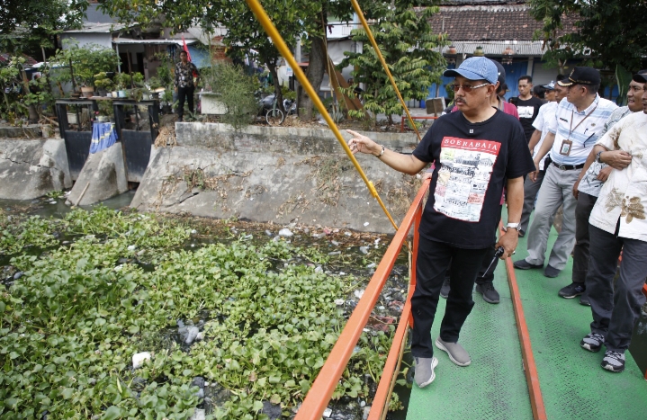 Wawali Armuji Pantau Penanganan Permasalahan Sungai Mulyorejo Tegal