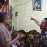 Komisi B Sidak Langsung Rumah Warga di Panjang Jiwo yang Rusak Karena Proyek Pembangunan Apartemen