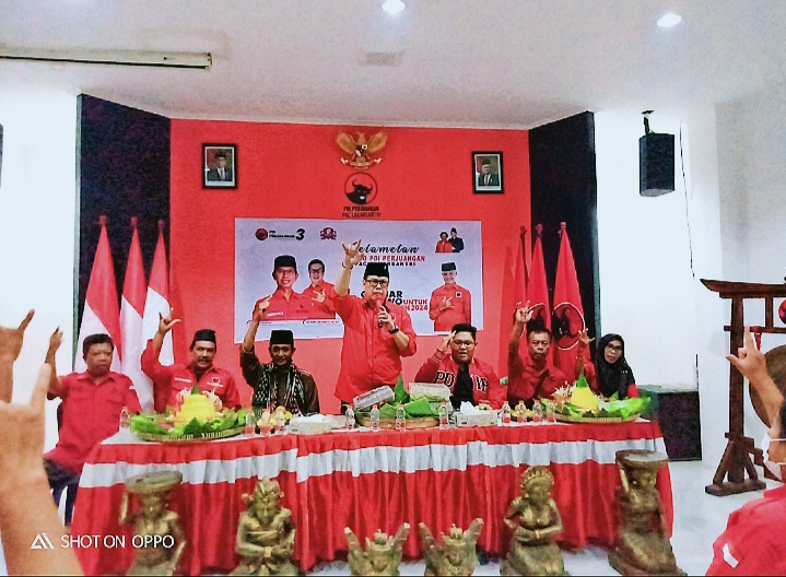 PAC PDI Perjuangan Kec. Lakarsantri Buka Posko Pemenangan Ganjar Capres 2024