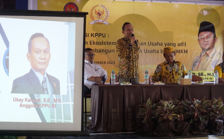 Wakil Ketua Komisi VI DPR RI dan KPPU Sosialisasikan Pentingnya Peningkatan Iklim Usaha dan Kemitraan Yang Sehat Bagi UMKM