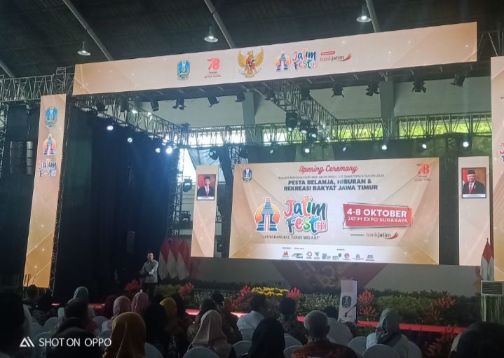 Dibuka Wagub Jatim, Jatim Fest 2023 di Jatim Expo Surabaya Meriah