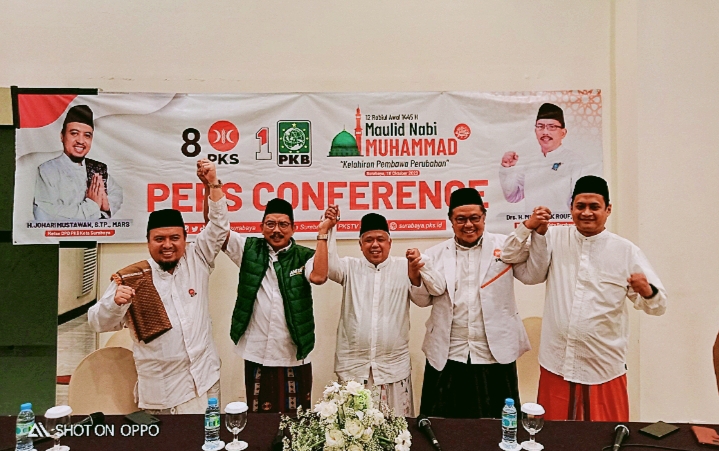 PKS-PKB Surabaya All Out Menangkan AMIN di Pilpres 2024