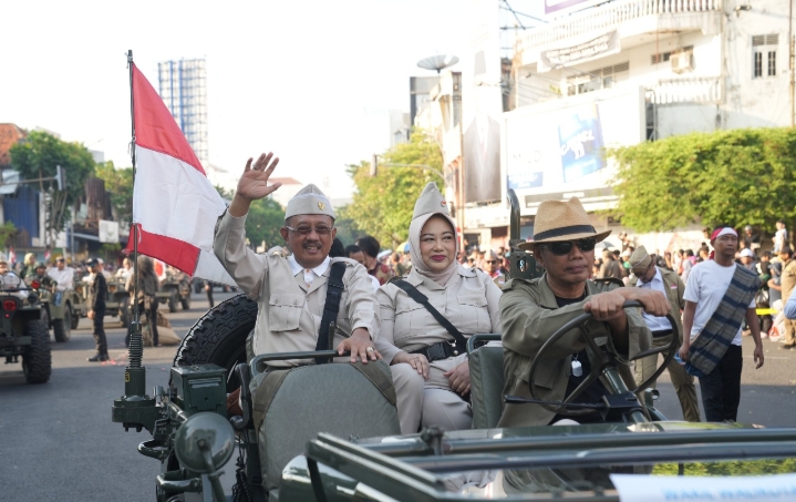 Parade Juang Surabaya, Cak Ji : Terapkan Semangat Kepahlawanan di Era Kekinian