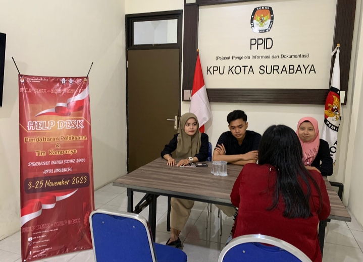 Hadapi Tahapan Kampanye Pemilu 2024, KPU Kota Surabaya Buka Layanan Helpdesk 