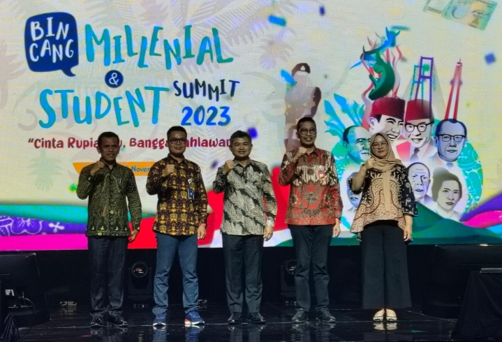 BI Jatim Perkuat Cinta Rupiah Sejak Dini dengan Kegiatan ‘Bincang Milenial dan Student Summit Jatim 2023’