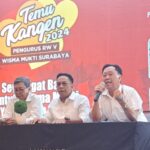 Hadiri Temu Kangen pengurus RT/RW Wisma Mukti, Anas Karno dicurhati warga