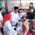 Membantu Meringankan Beban Masyarakat, Caleg Partai Perindo DPRD Surabaya Dapil 3 Moh. Badaruddin Gelar Bazar Sembako Murah