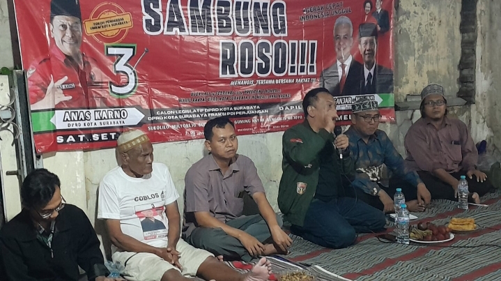 Sambung Roso Anas Karno di Semolowaru Sukolilo Serap Aspirasi Warga 