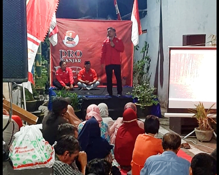 Abdul Ghoni Turba ke Konstituen Kampanyekan Program Ganjar-Mahfud dan Pencalegan di Dapil 3 Surabaya