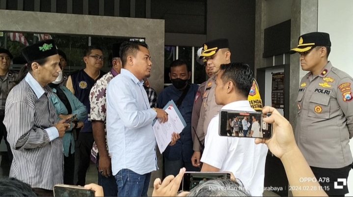 Minta Klarifikasi Terkait Oknum Caleg Kota Diduga Hanya Gunakan Ijazah SMP, AMI Datangi Kantor KPU Surabaya