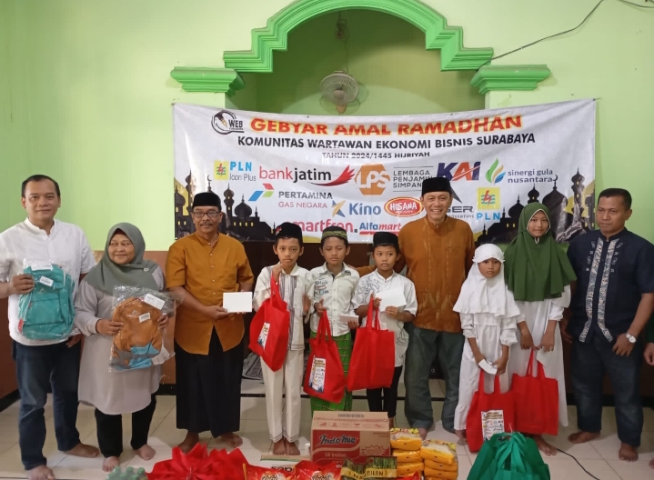 Didukung Korporasi, KWEB Salurkan Bantuan ke Tiga Panti Asuhan di Kota Surabaya di Ramadhan 2024