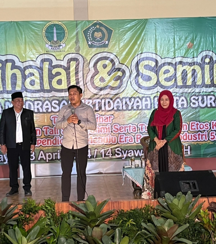 Abdul Ghoni MN Hadiri Halal Bihalal KKKMI Kota Surabaya