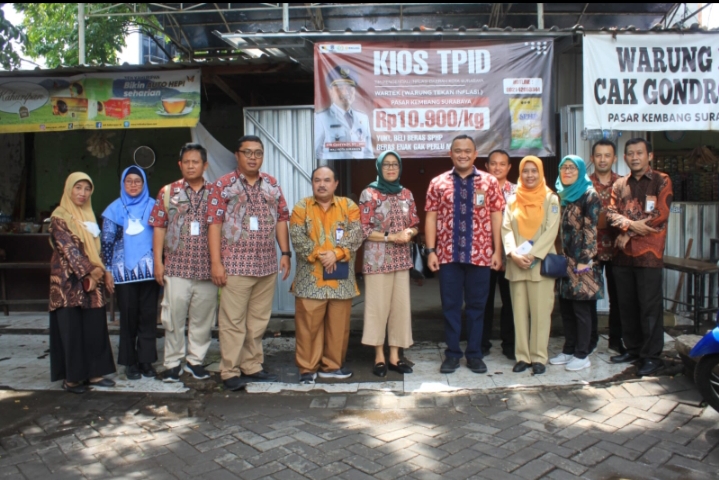 Pemkot Surabaya Tambah Unit Kios TPID di Lima Pasar Tradisional