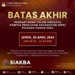 Hari ini Batas Akhir Pendaftaran PPK Pilkada Surabaya