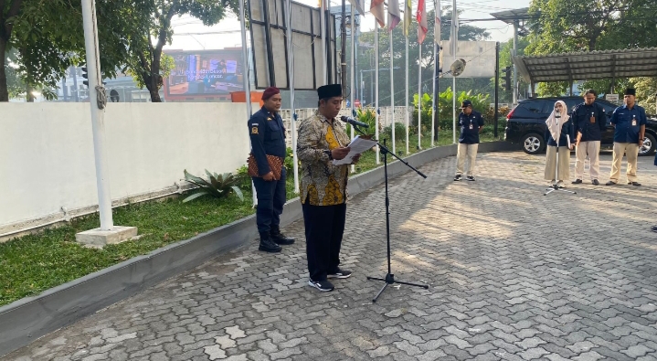 KPU Surabaya Gelar Upacara Peringatan Hari Lahir Pancasila