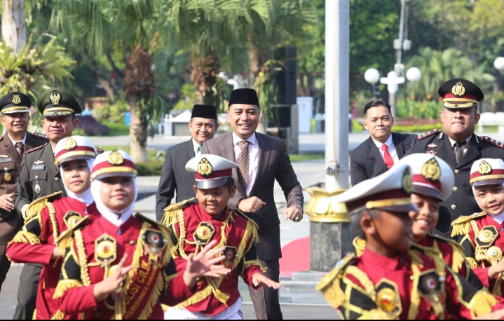 Pemkot dan Polri Bersinergi Wujudkan Surabaya Aman dan Kondusif