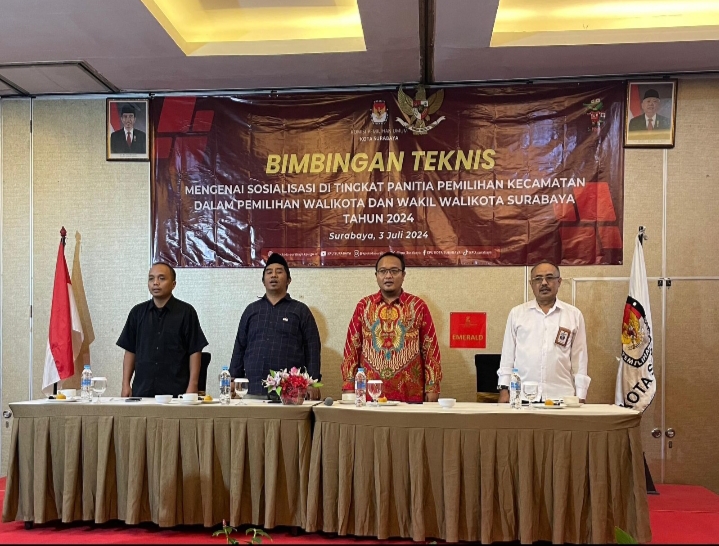 KPU Surabaya Gelar Bimtek Sosialisasi Tingkat PPK