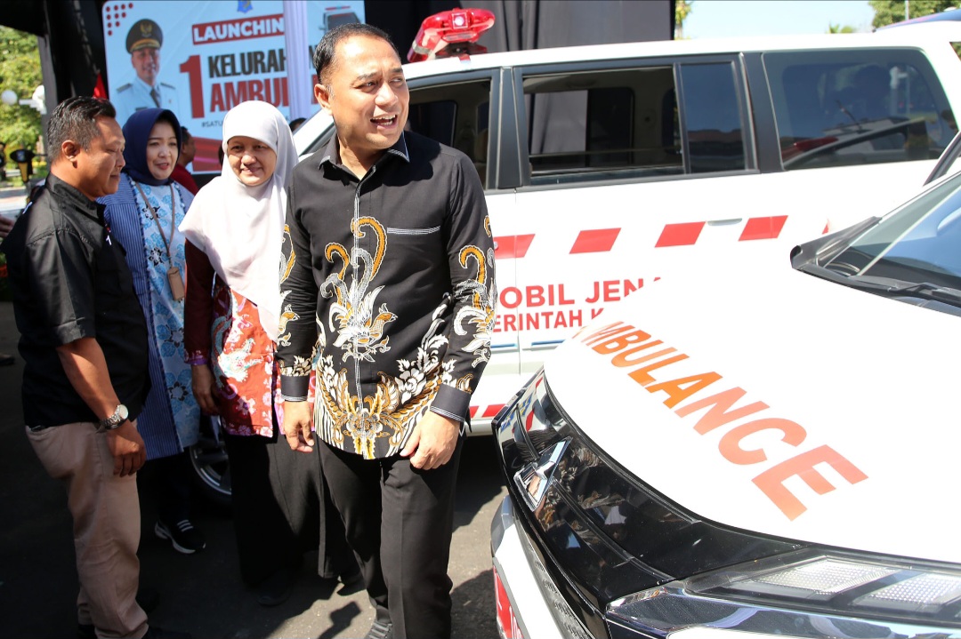 Di Indonesia Hanya Kota Surabaya yang Memiliki Fasilitas 1 Kelurahan 1 Ambulance