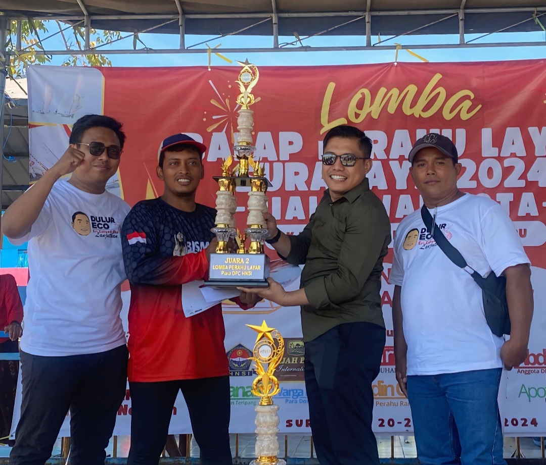 Abdul Ghoni MN Dukung Penuh Lomba Perahu Layar Tradisional Se-Surabaya 202