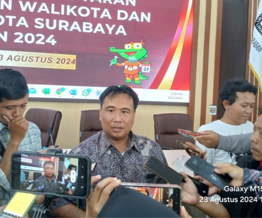 KPU Surabaya Sosialisasi Pelaksanaan Pendaftaran Paslon Walikota dan Wawali 