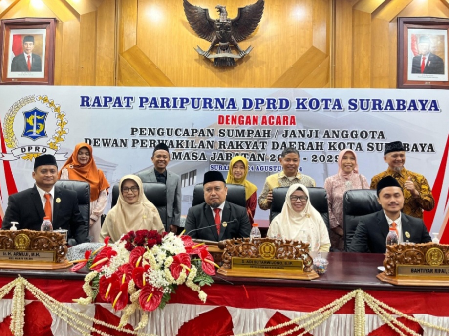 Resmi Dilantik, Ini Dia Profil Anggota Fraksi PKS DPRD Kota Surabaya Periode 2024-2029