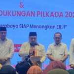 Ribuan Kader PKS Surabaya Deklarasikan Eri-Armuji Cawali dan Cawawali di Pilwali 2024